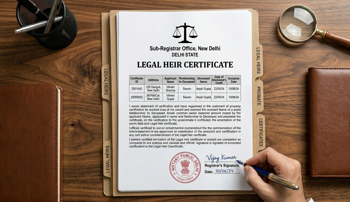 A rent agreement document on a table with a set of house keys and a pen ready for signing.